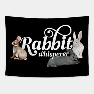 Rabbit Whisperer Pet Bunny Rabbit Tapestry