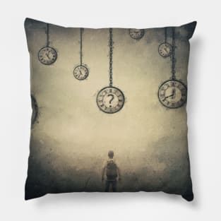 lost in time Pillow