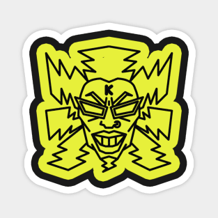 Jet Set Radio Portrait Icon - DJ Professor K Magnet