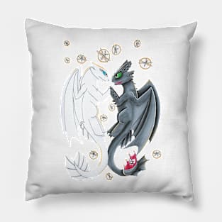 Pair of dragons Pillow