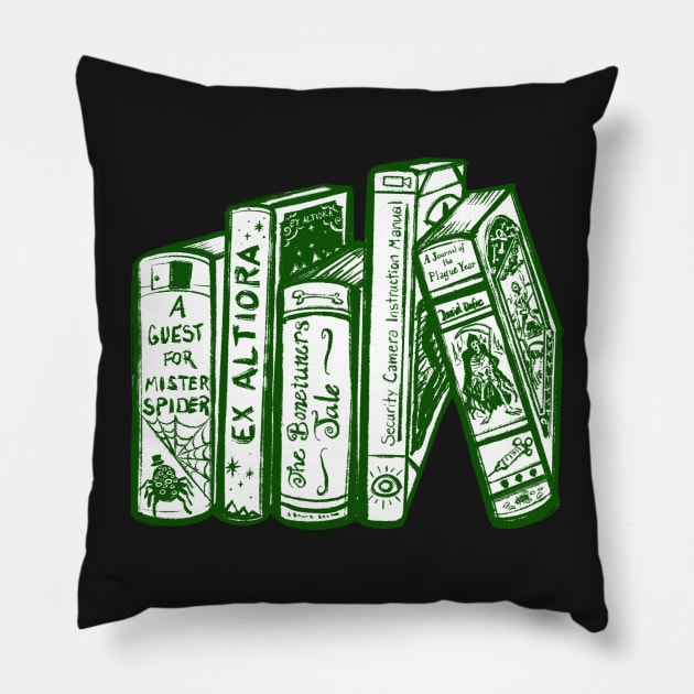 Leitner collection - The Magnus Archives Pillow by DinoCatDraws