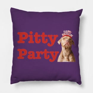 Pitty Party Pillow