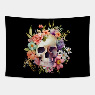 Flowery Skeltonss Tapestry