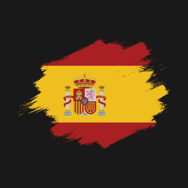 Spain Flag by HarlinDesign