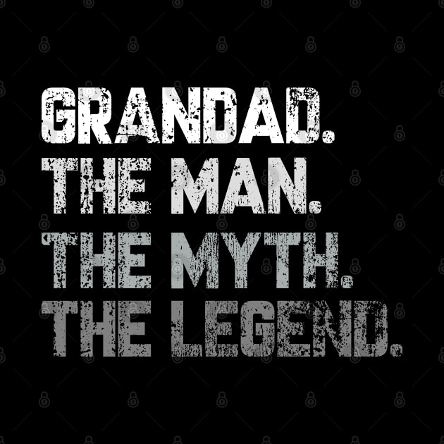 Grandad the man the myth the legend Vintage by UranusArts