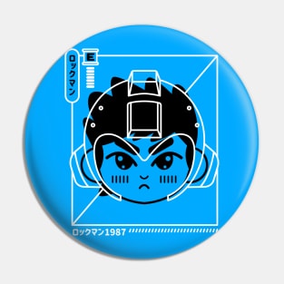 Cyber Helmet Rokkuman II Pin