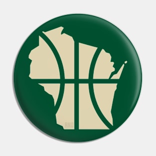 Bucks Basketball Pin