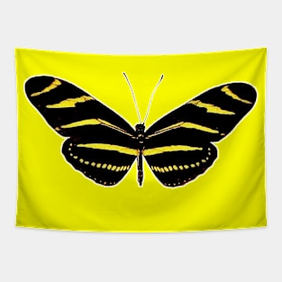 🦋 Zebra Longwing (Heliconius charithonia) Bold Butterfly Tapestry