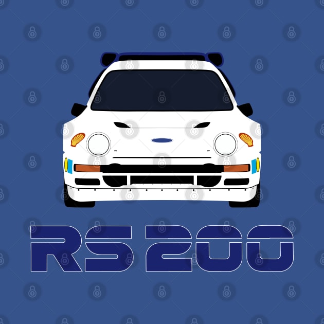 Ford RS200 by AutomotiveArt