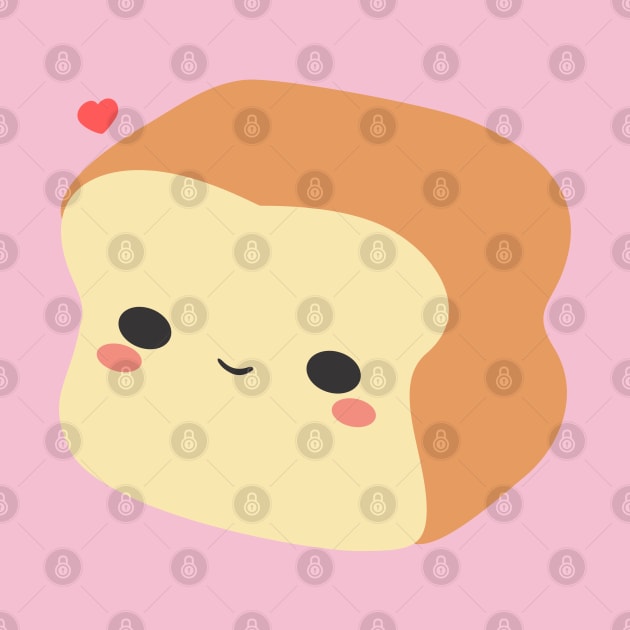 Kawaii bread by Brunaesmanhott0