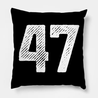 Forty Seven 47 Pillow