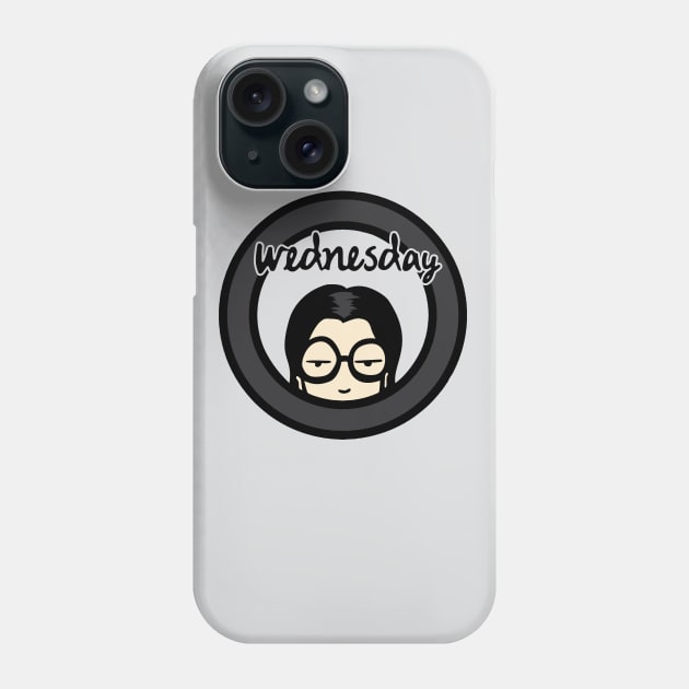 Wednesday Phone Case by Daletheskater