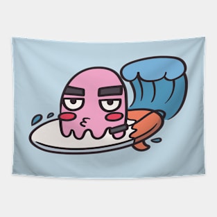 Slime Ghost Surfer - Gaming Summer Tapestry