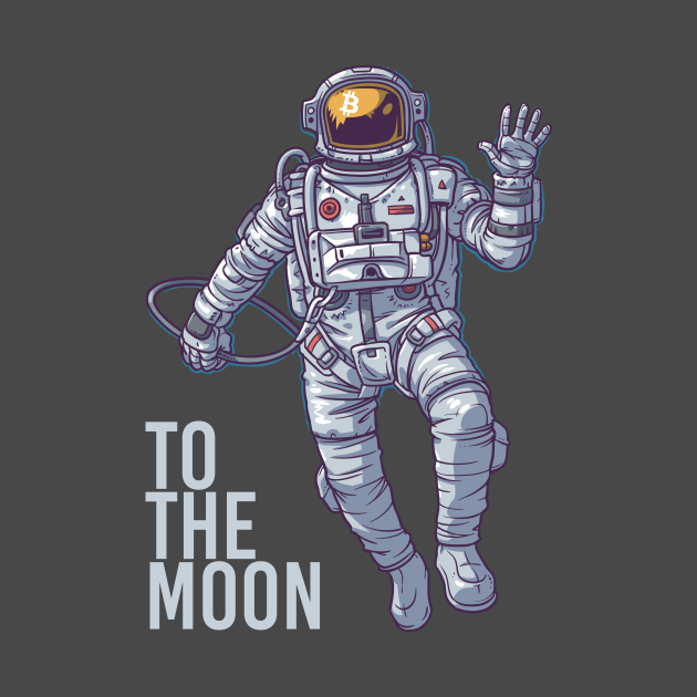 Discover Bitcoin Astronaut - Bitcoin - T-Shirt