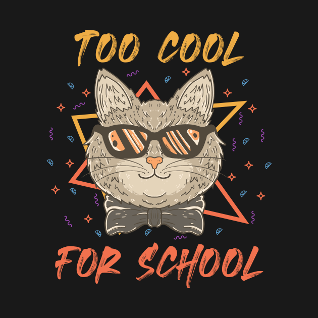 Too Cool For Skool by BrickorBrackdesigns