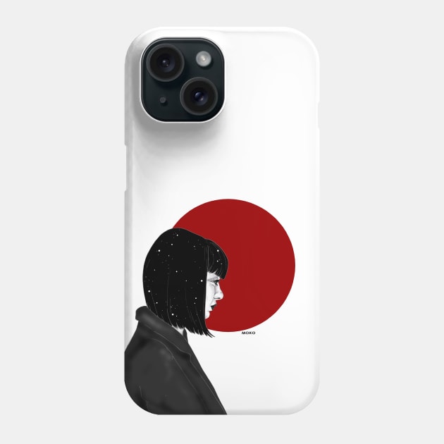 Blood moon Phone Case by MOKO