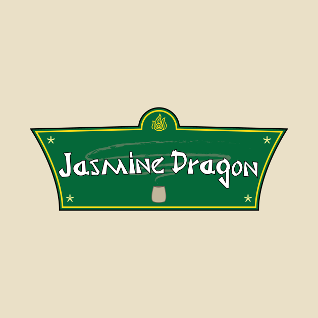 The Jasmine Dragon Avatar Korra TShirt TeePublic
