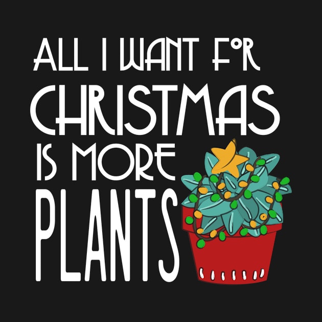 Plant Lover Christmas by TheBestHumorApparel