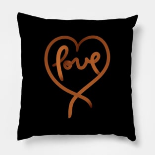 Chocolate love Pillow