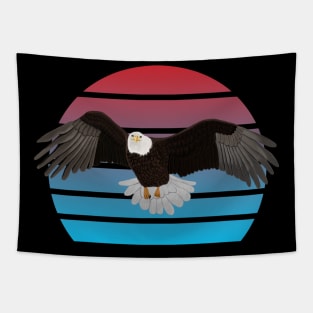 jz.birds Bald Eagle Bird Animal Art Tapestry