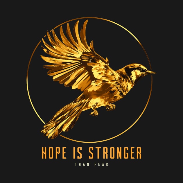 Hunger Games Mocking Jay - Hope by Tip Top Tee's