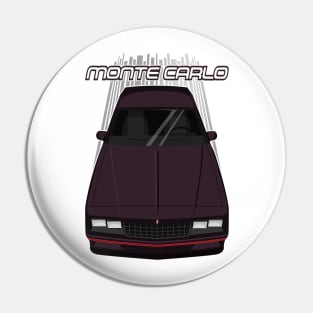 Chevrolet Monte Carlo 1984 - 1989 - maroon Pin