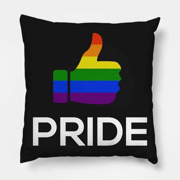 LGBT Pride Pillow by junghc1