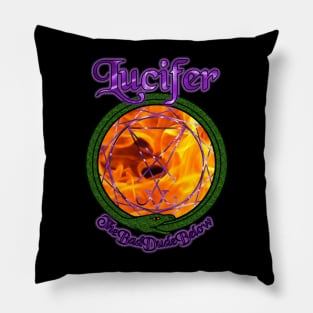 Lucifer Crest Pillow