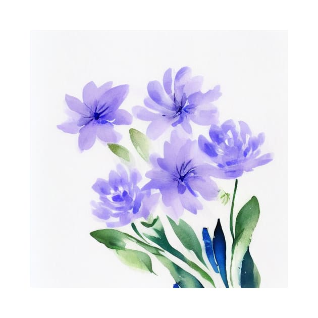 Watercolor Flower by Beastlykitty