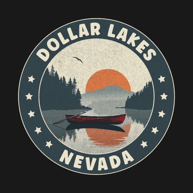 Dollar Lakes Nevada Sunset by turtlestart