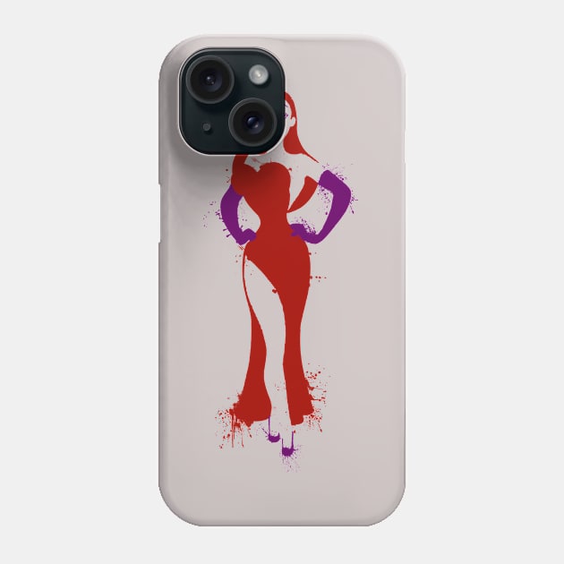 Miss Jessica Rabbits Phone Case by Wimido