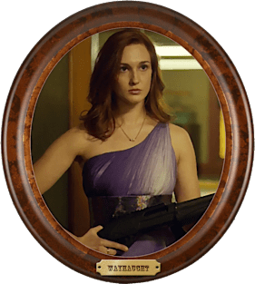 WayHaught - Oval Frame Magnet