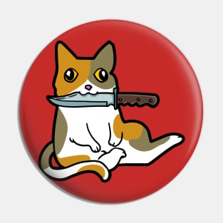 Killer Cat Pin