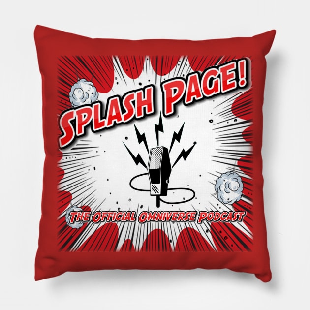 Splash Page Logo Pillow by Omniverse