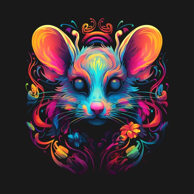 Neon Rodent #9 by Everythingiscute