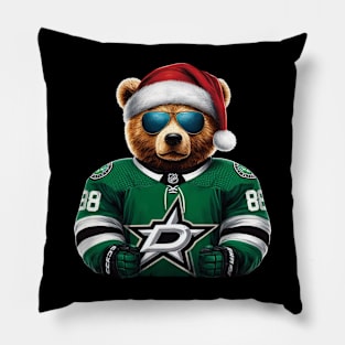 Dallas Stars Christmas Pillow