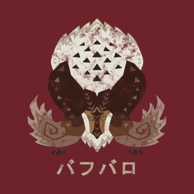 Monster Hunter World Iceborne Banbaro Kanji Icon by StebopDesigns