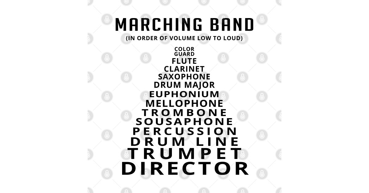 Marching Band In Order Of Volume Low To Loud Marching Band marching-band-in-order-of-volume-low-to-loud-marching-band