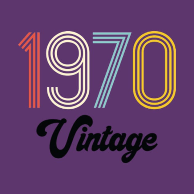 Vintage 1970 by My Artsam