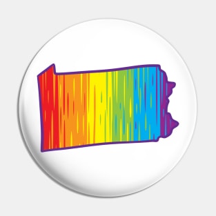 Pennsylvania Pride Pin