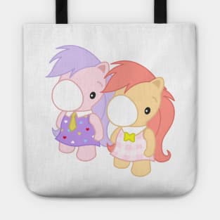 Japanese Little Pony Illustration Milky & Pinky Tote