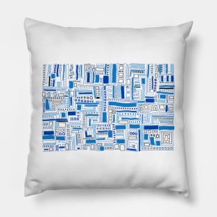 Winter Holi-maze Pillow