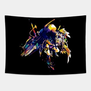 Azur Lane Minneapolis Pop Art Tapestry