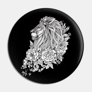 Lion Decor Pin