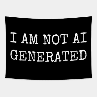 I AM NOT AI GENERATED Tapestry