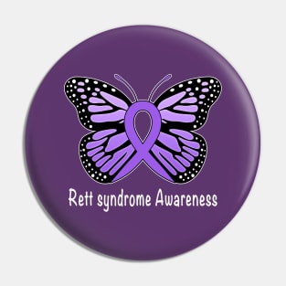 Rett syndrome Butterfly of Hope Pin