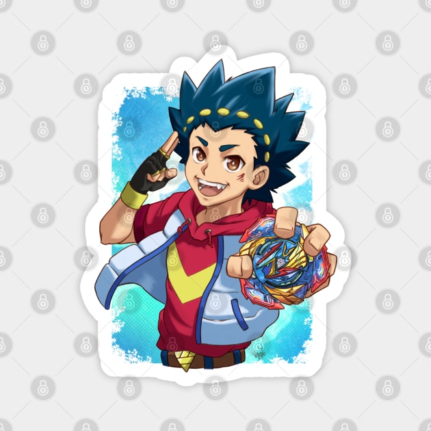 Beyblade Burst Anime Character Valt | Magnet