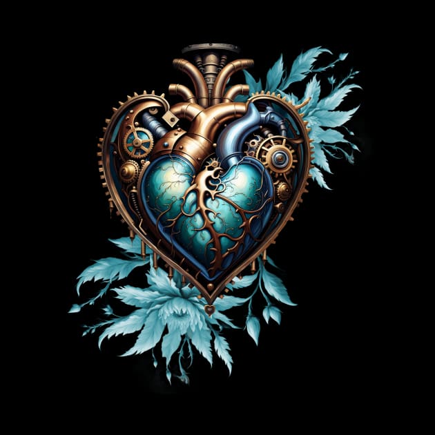 Wonderful elegant steampunk heart. by Nicky2342