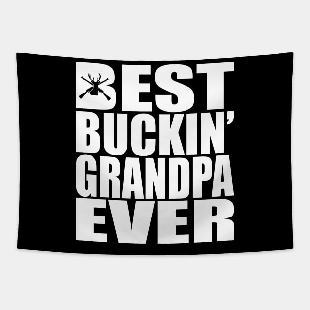 Best buckin grandpa ever Tapestry by FatTize