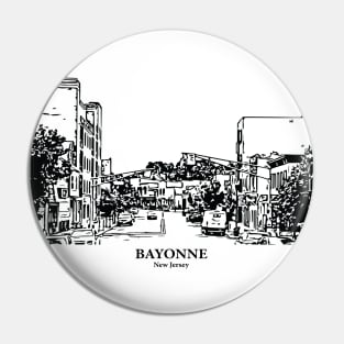 Bayonne - New Jersey Pin